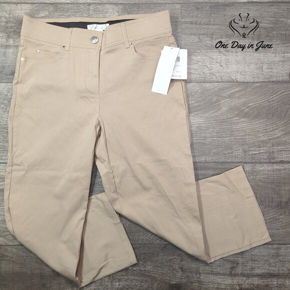 89th & Madison Comfort Waist Cropped Pants Size 6 - Picture 1 of 6